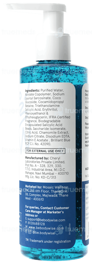 Be Bodywise 1% Salisylic Acid Body Wash 250Ml