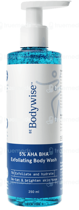 Be Bodywise 5% Aha Bha Exfoliating Body Wash 250Ml