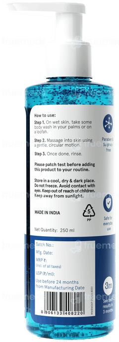 Be Bodywise 5% Aha Bha Exfoliating Body Wash 250Ml