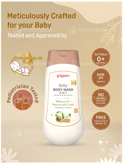Pigeon 2 In 1 0+ Months Baby Body Wash 200Ml