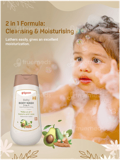 Pigeon 2 In 1 0+ Months Baby Body Wash 200Ml