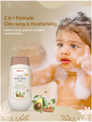 Pigeon 2 In 1 0+ Months Baby Body Wash 200Ml