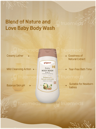 Pigeon 2 In 1 0+ Months Baby Body Wash 200Ml