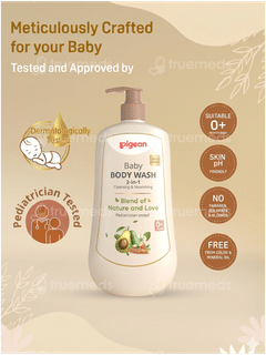 Pigeon 2 In 1 0+ Months Baby Body Wash 500Ml