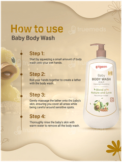 Pigeon 2 In 1 0+ Months Baby Body Wash 500Ml
