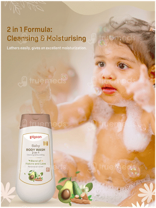 Pigeon 2 In 1 0+ Months Baby Body Wash 500Ml