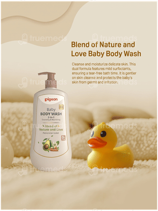 Pigeon 2 In 1 0+ Months Baby Body Wash 500Ml