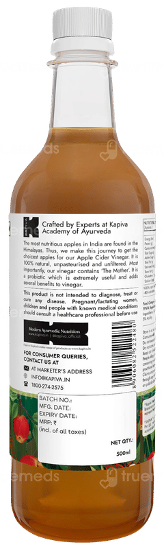 Kapiva Himalayan Apple Cider Vinegar 500ml