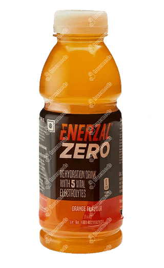 Enerzal Zero Orange Flavour Rehydration Drink 400ml