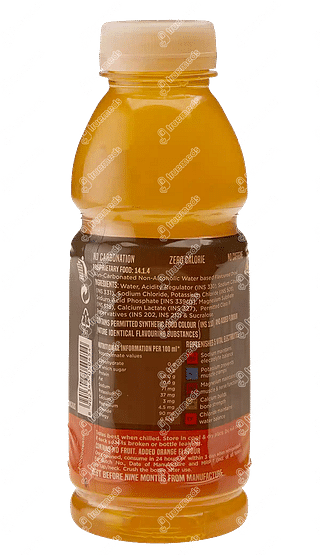 Enerzal Zero Orange Flavour Rehydration Drink 400ml