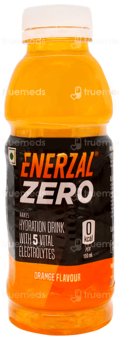 Enerzal Zero Orange Flavour Hydration Drink 400ml