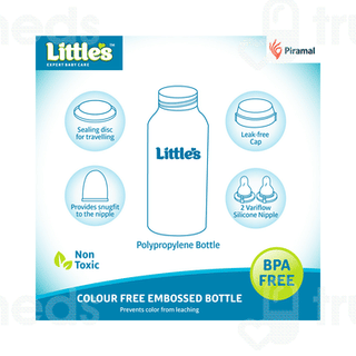 Little's Classic Maxi Feeding Bottle Pink 1