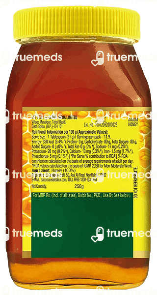 Dabur Honey Liquid 250 GM