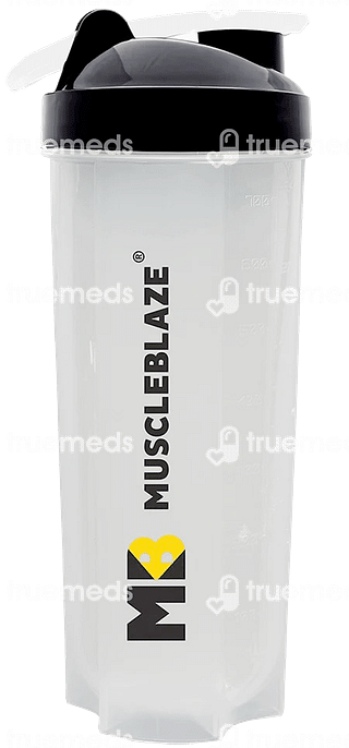 Muscleblaze Phirse Zidd Kar Shaker White 650 ML