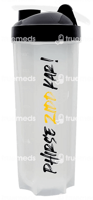 Muscleblaze Phirse Zidd Kar Shaker White 650 ML