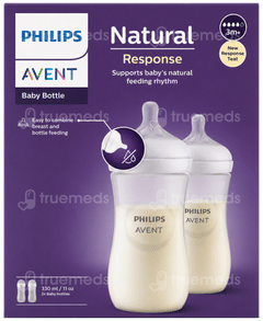 Philips Avent 3M+ Natural Response Baby Bottle 330Ml Pack Of 2