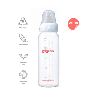 Pigeon Flexible 4+ Months White 240Ml Feeding Bottle 1