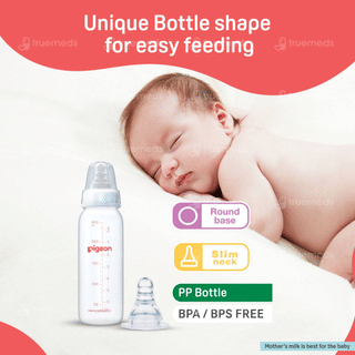 Pigeon Flexible 4+ Months White 240Ml Feeding Bottle 1