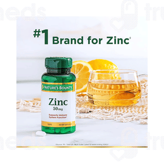 Natures Bounty Zinc 50 MG Caplet 100