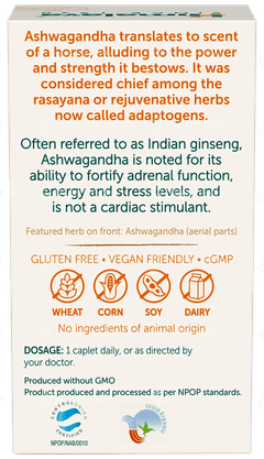 Himalaya Organic Ashwagandha Caplet 60