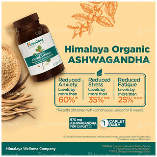 Himalaya Organic Ashwagandha Caplet 30