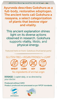 Himalaya Organic Gokshura Caplet 60