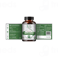 Just Jaivik Organic Gotu Kola Caplet 90