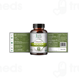 Just Jaivik Organic Moringa Caplet 90