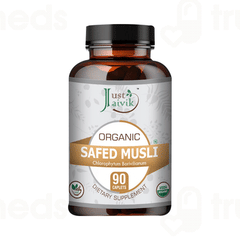 Just Jaivik Organic Safed Musli Caplet 90