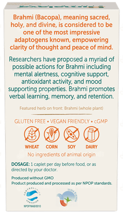 Himalaya Organic Bacopa Brahmi Caplets 60