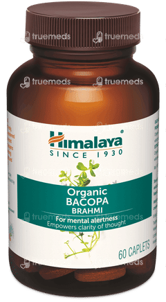 Himalaya Organic Bacopa Brahmi Caplets 60