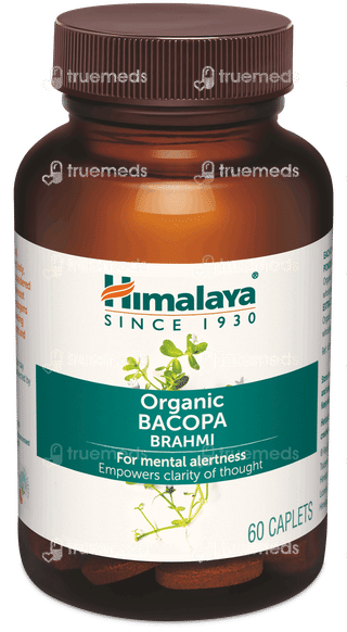 Himalaya Organic Bacopa Brahmi Caplets 60