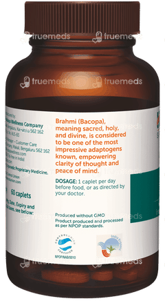 Himalaya Organic Bacopa Brahmi Caplets 60