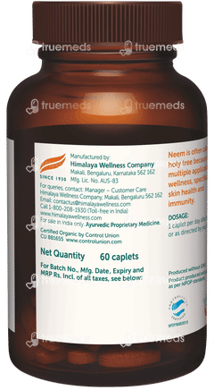 Himalaya Organic Neem Caplets 60
