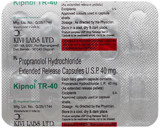 Kipnol Tr 40 Capsule 10