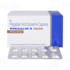 Pregalin D 50/20 Capsule 10
