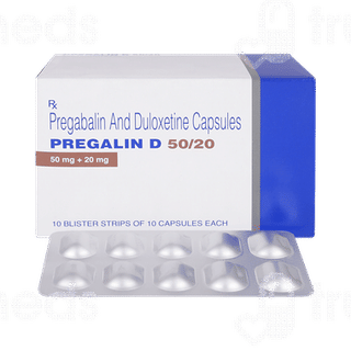 Pregalin D 50/20 Capsule 10