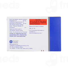 Pregalin D 50/20 Capsule 10