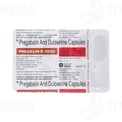 Pregalin D 50/20 Capsule 10