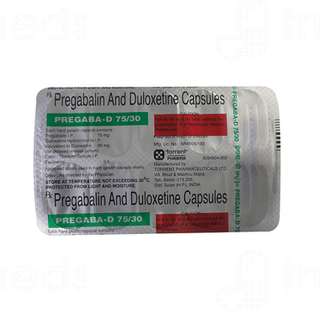 Pregaba D 75/30 Capsule 10