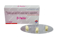 3 Nite 100/200 MG Suppository 3