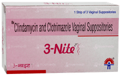 3 Nite Vaginal Suppositories 3 3 Nite Vaginal Suppositories 3