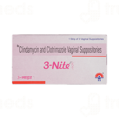 3 Nite Vaginal Suppositories 3