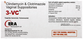 3 Vc Vaginal Suppositories 3