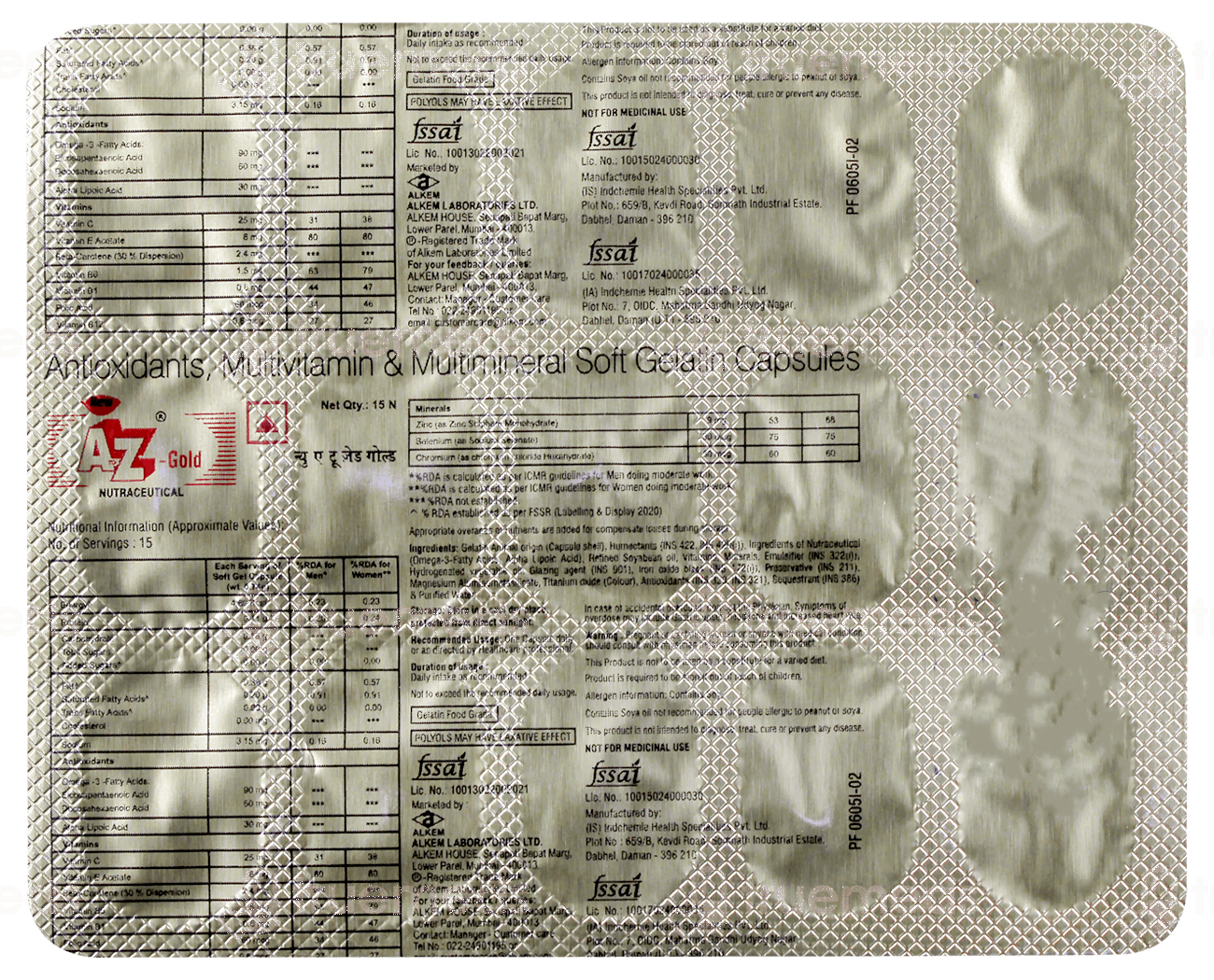 Alfa Arcium 500 Mg Capsule 10 - Uses, Side Effects, Dosage, Price | Truemeds