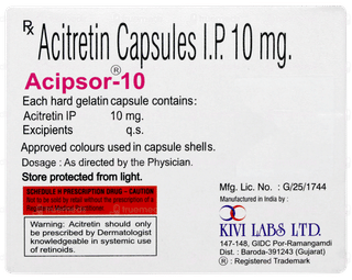 Acipsor 10 Capsule 10
