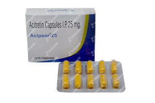 Acipsor 25 Capsule 10