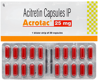 Acrotac 25mg Capsule 20