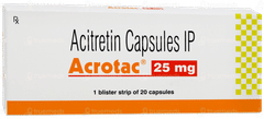 Acrotac 25mg Capsule 20 Acrotac 25mg Capsule 20