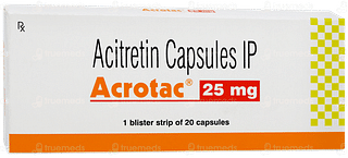 Acrotac 25mg Capsule 20